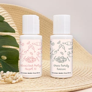 Mini Sunscreen Favor, Champagne & Oyster Roast, Bridal Shower Favor ...
