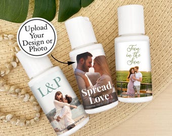 Custom Sunscreen, Custom Mini Sunscreen 1 oz. Bottle, Personalized Sunscreen, Wedding Sunscreen Favor, Baby Shower Favor, Custom Party Favor