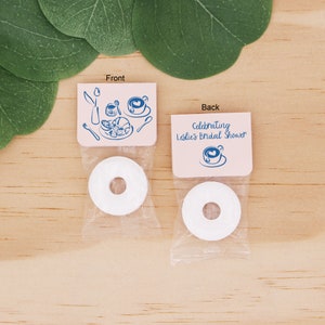 Mint to Be Wedding Favors, Wedding Favor Mints, Sketchy Hand Drawn Mint Favors, Cute Wedding Favors, Mint Life Savers, Edible Wedding Favors