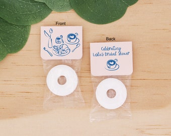 Mint to Be Wedding Favors, Wedding Favor Mints, Sketchy Hand Drawn Mint Favors, Cute Wedding Favors, Mint Life Savers, Edible Wedding Favors