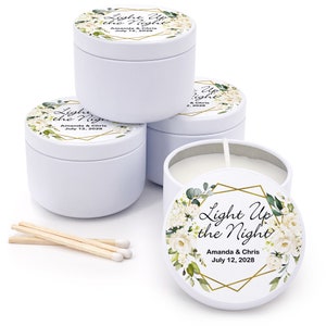 Custom Candles, Unique Wedding Favors, Bridal Shower Favors, Personalized Candles Bulk, Toile Wedding Favors, 2 oz mini lavender candles