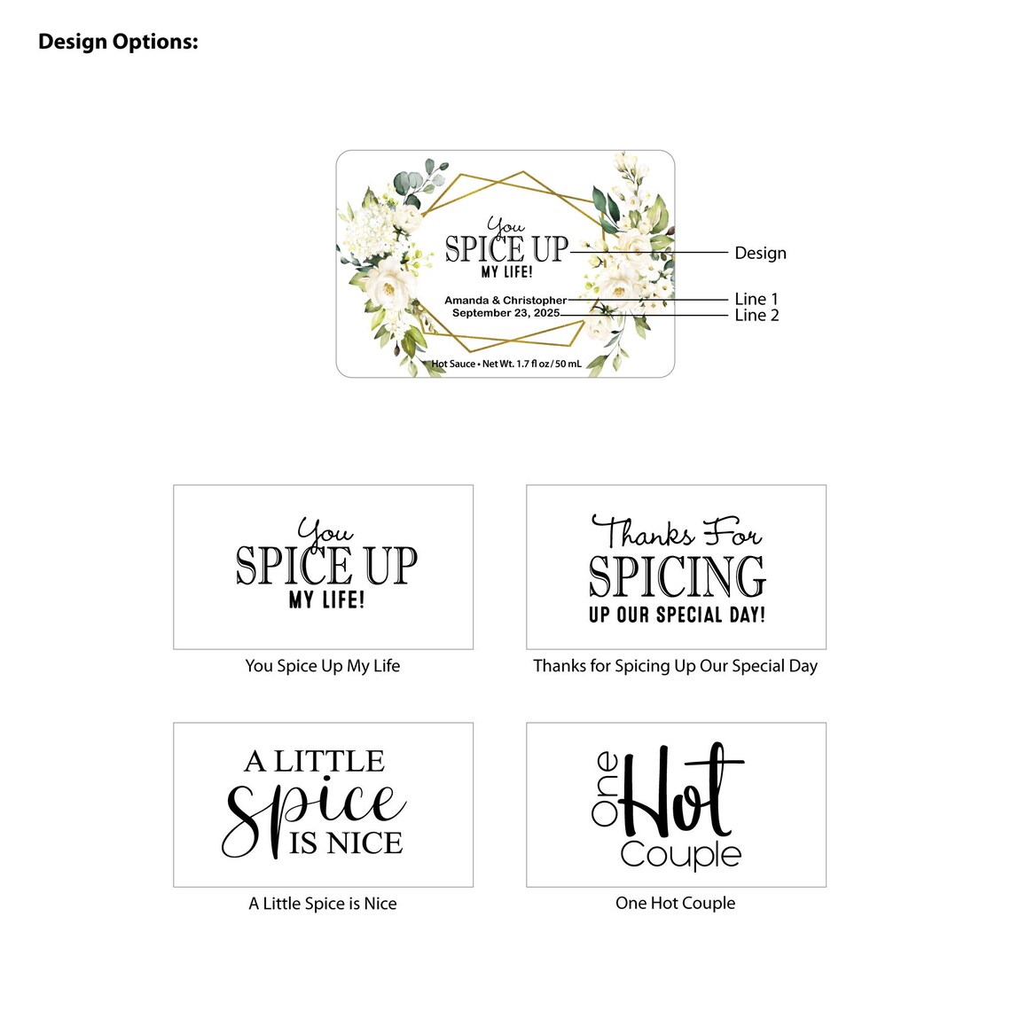 Hot Sauce Wedding Favors Hot Sauce Gift Wedding Favors Mini Etsy