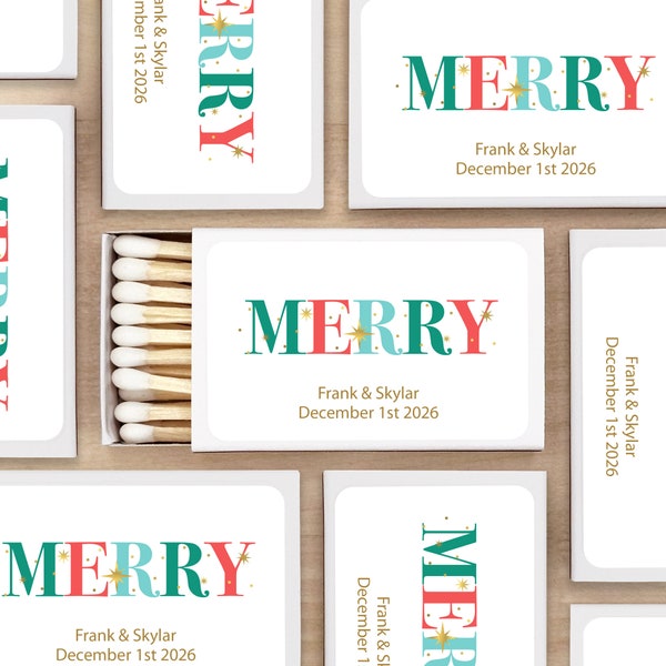 Personalized Matches Etsy