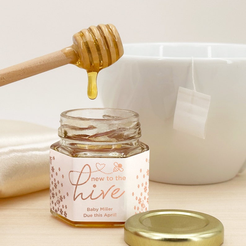 Honey Baby Shower Favors Mini Honey Jar Favors Honey Party Etsy