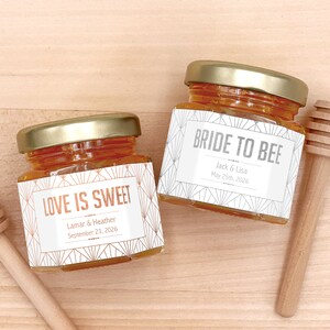 Honey Wedding Favors, Bee Themed Bridal Shower, Honey Bridal Shower Favors, Honey Favors, Mini Honey Jar Favors, Diamond Wedding Favors