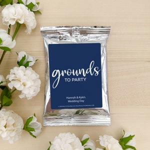 Wedding Favor Coffee, The Perfect Blend, The Perk-fect Couple, Personalized Coffee Favors, Coffee Favors, Bridal Shower Favors - Set of 30