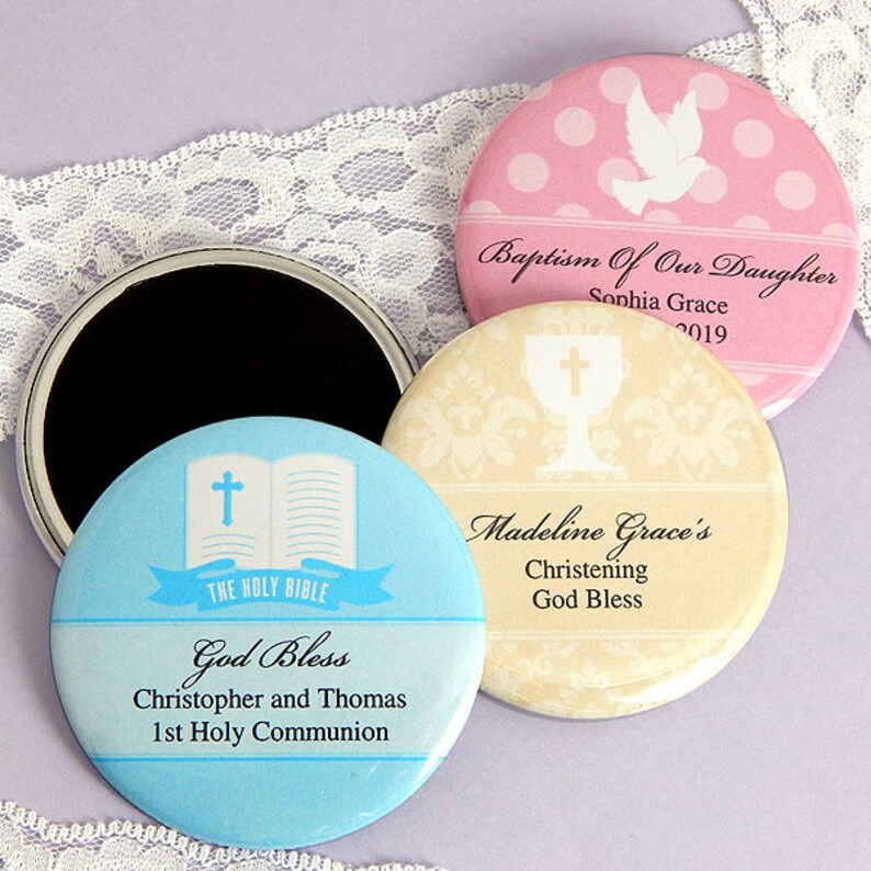 Religious Favors Personalized Religious Set of 24 Etsy