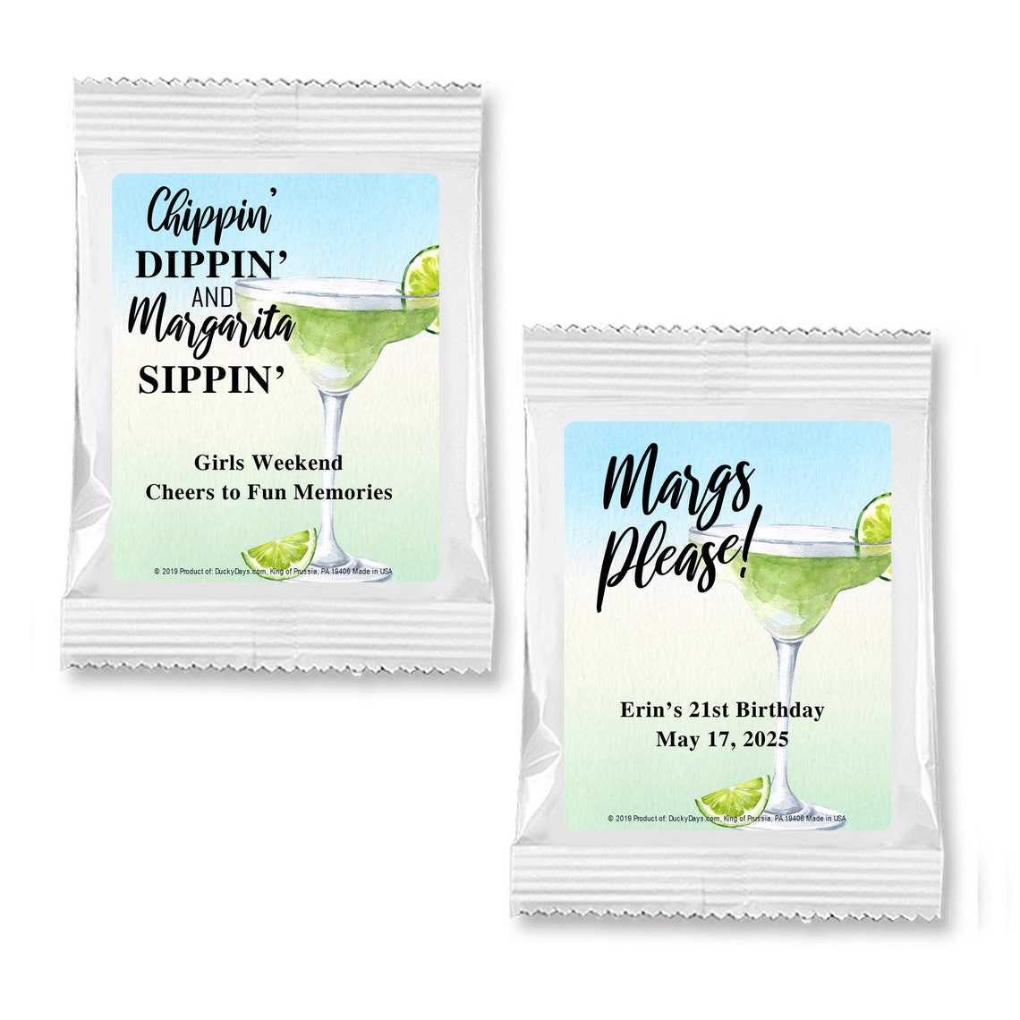 Margarita Party Favors Party Favor Margs Girls Weekend Party Etsy