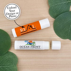 Realtor Marketing, Custom Lip Balm for Realtors, Custom Lip Balm Giveaways, Real Estate Agent Giveaways, Corporate Lip Balm Giveaway