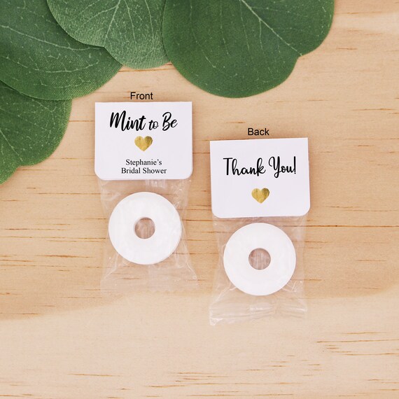 Mint Wedding Shower Favors Mint To Be Wedding Favor Sets, Lifesaver