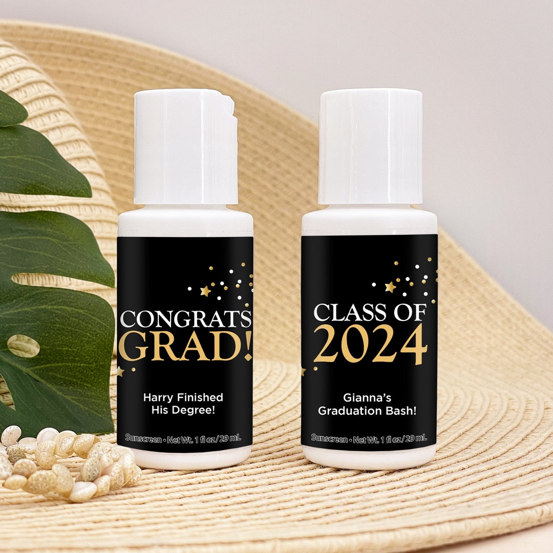 Graduation Favors, Mini Sunscreen Favor, Personalized Wedding Favors ...