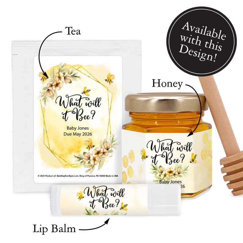 Honey Baby Shower Favors Bee Themed Baby Shower Honey Party Etsy