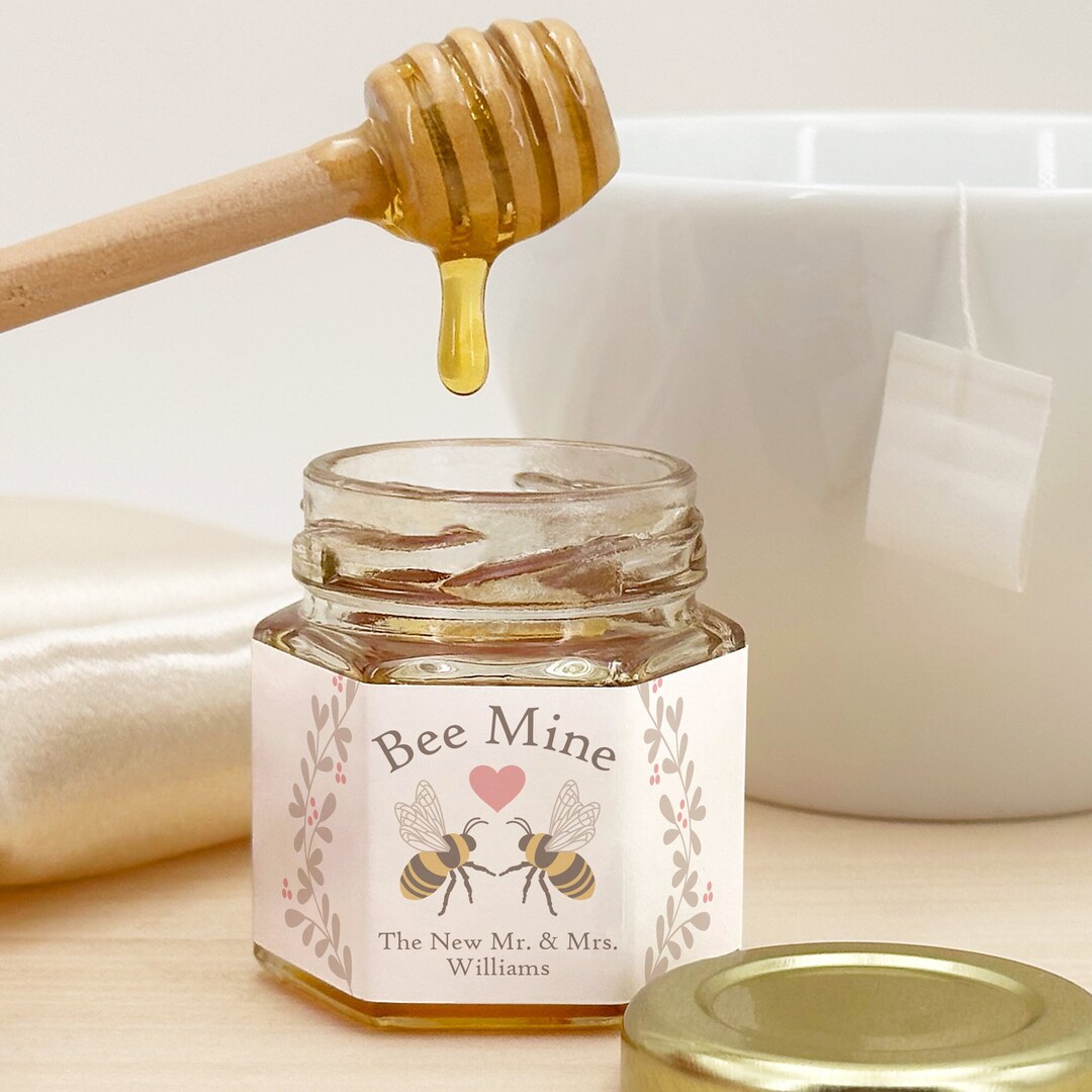 Honey Wedding Favors, Bee Themed Bridal Shower, Honey Bridal Shower