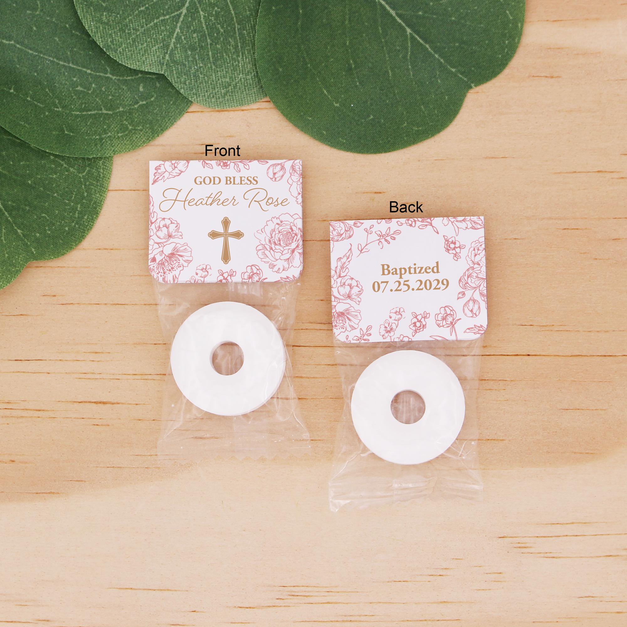 Personalized Baptism Communion Mints, Religious Party Favors, Life ...