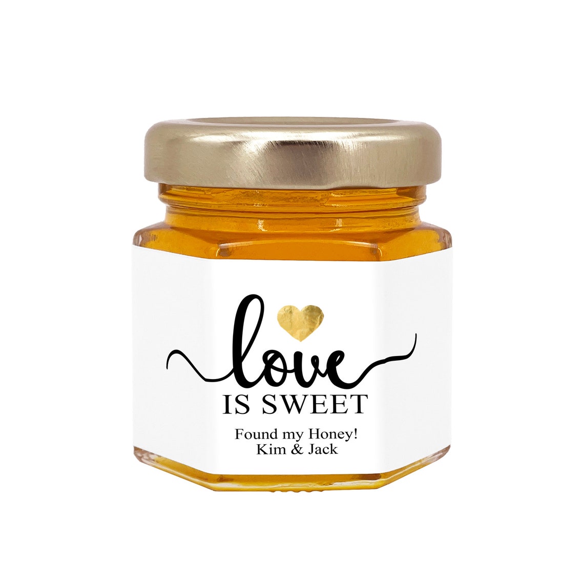 Honey Wedding Favors Bee Themed Bridal Shower Honey Bridal Etsy