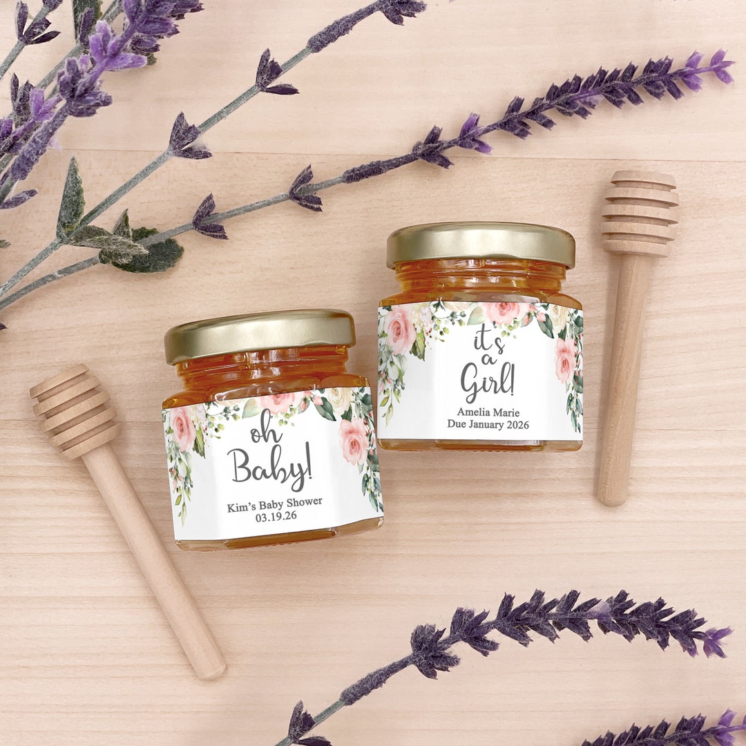 Honey Baby Shower Favors Honey Party Favors Bee Themed Baby Etsy