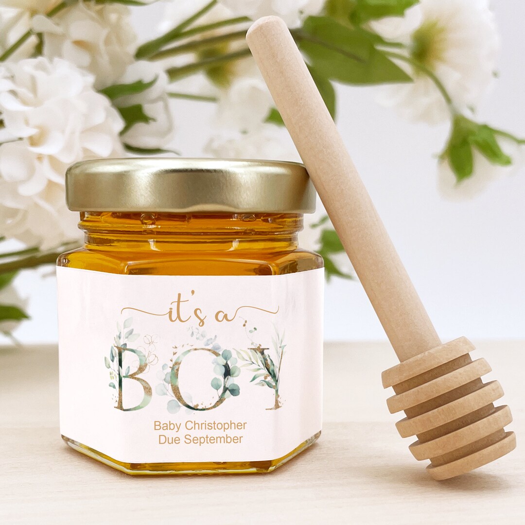 Honey Baby Shower Favors, Honey Favors, Bee Themed Baby Shower, Small