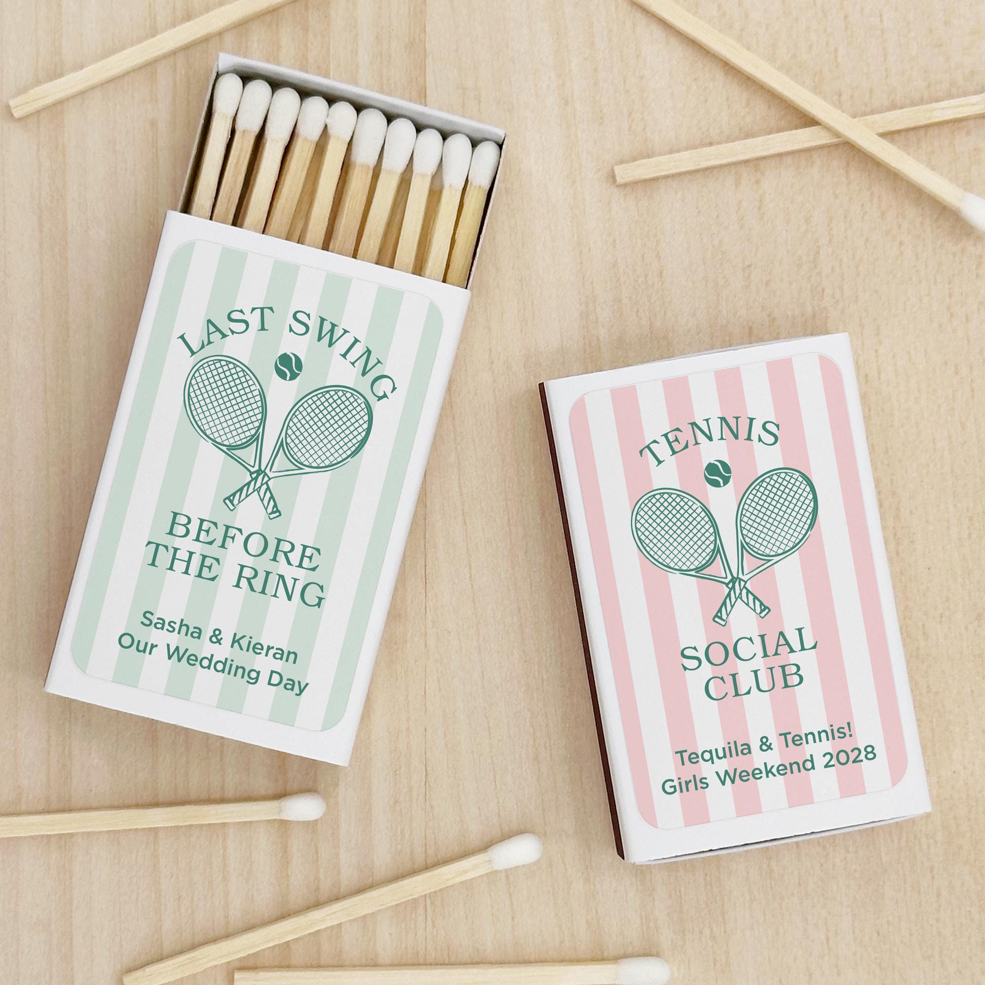 Putter Matchboxes Custom Match Boxes, Wedding Matches, Bachelor Party Favor Matches ...