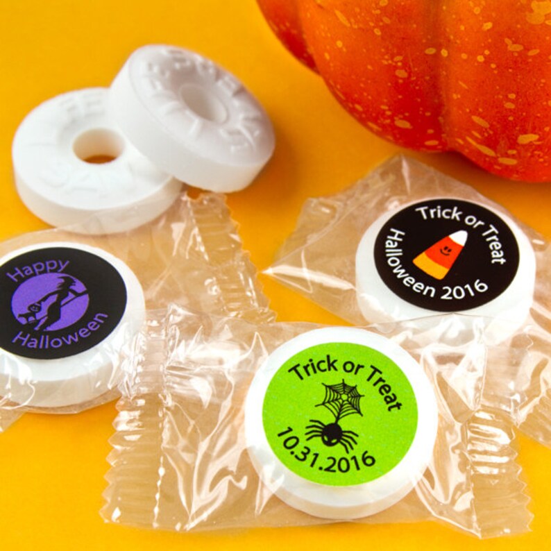 Halloween Party Favors Personalized Halloween Life Savers Etsy