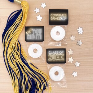Graduation Favors, Graduation Party Favors, High School Grad, College Grad, Preschool Grad, Grade School Grad, Personalized Graduation Favor