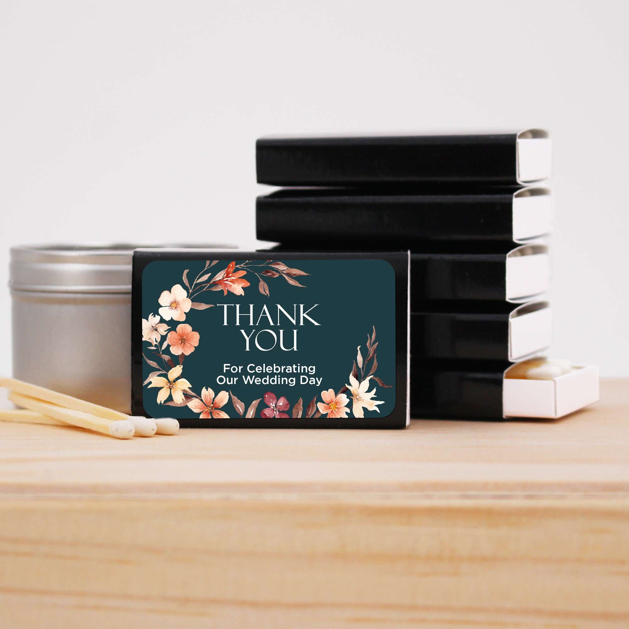 Falling Matches Falling in Love Wedding Favor Matches,