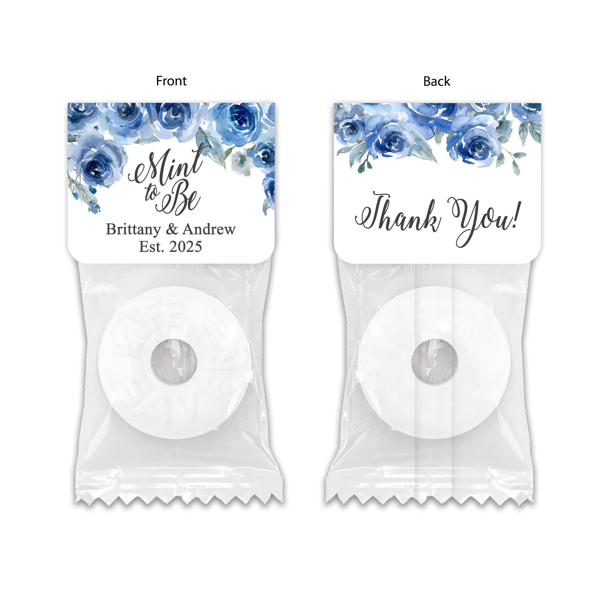 Mint to Be Wedding Favors Wedding Favor Mints Watercolor - Etsy