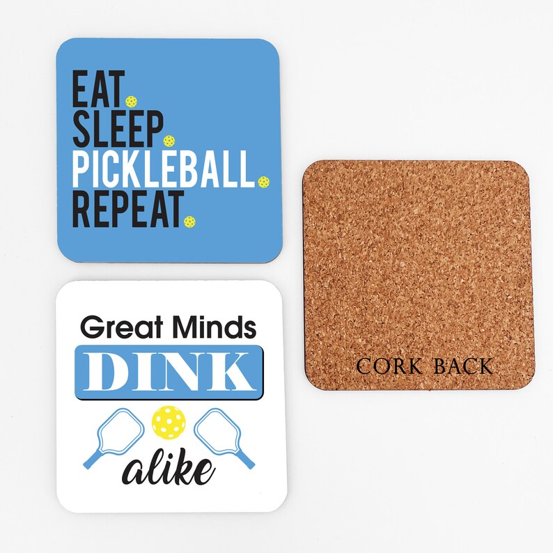 Best Day Ever Spot Pickleball Coasters
