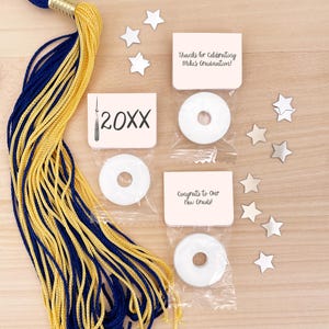 Graduation Favors, Graduation Party Favors, High School Grad, College Grad, Preschool Grad, Grade School Grad, Personalized Graduation Favor