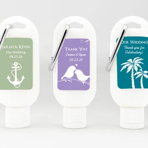 Wedding Favor Sunscreen, Bachelorette Party Favors, Girls Weekend Swag, Bridal Shower, Birthday Party Favors, Anniversary Party - Set of 12