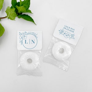 Bulk Wedding Favors, Bridal Shower Favors, Wedding Favor Mints, Favors for Guests, Personalized Mint Life Savers, Mint to Be Wedding Favors