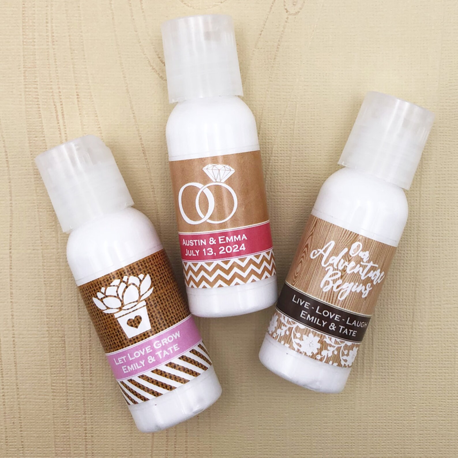 Personalized Hand Lotion Wedding Favors Bridal Shower Favor Etsy