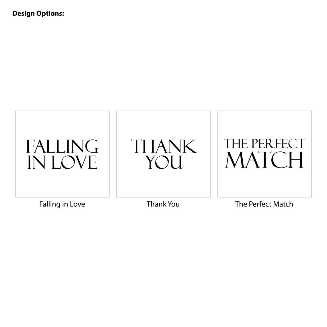 Falling Matches Falling in Love Wedding Favor Matches,
