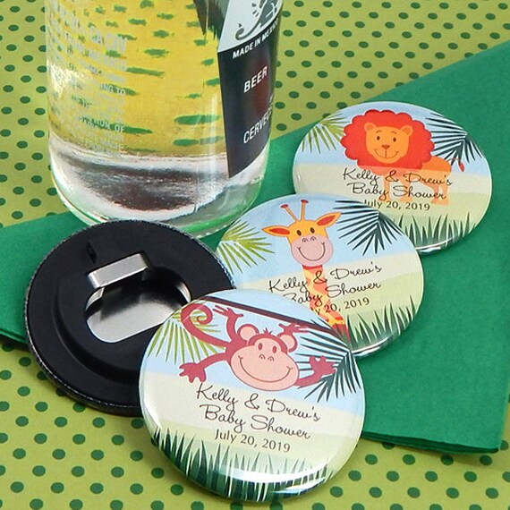 bottle opener favors baby shower