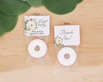 Life Savor Wedding Favors, Mint to Be Favors, Wedding Favor Mints, Watercolor Floral Favors, Cute Wedding Favors, Mint Favors, Edible Favors