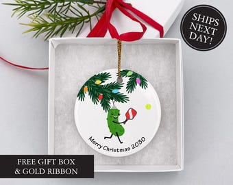 Personalized Pickleball Ornament, Funny Pickleball Team Gift and Keepsake