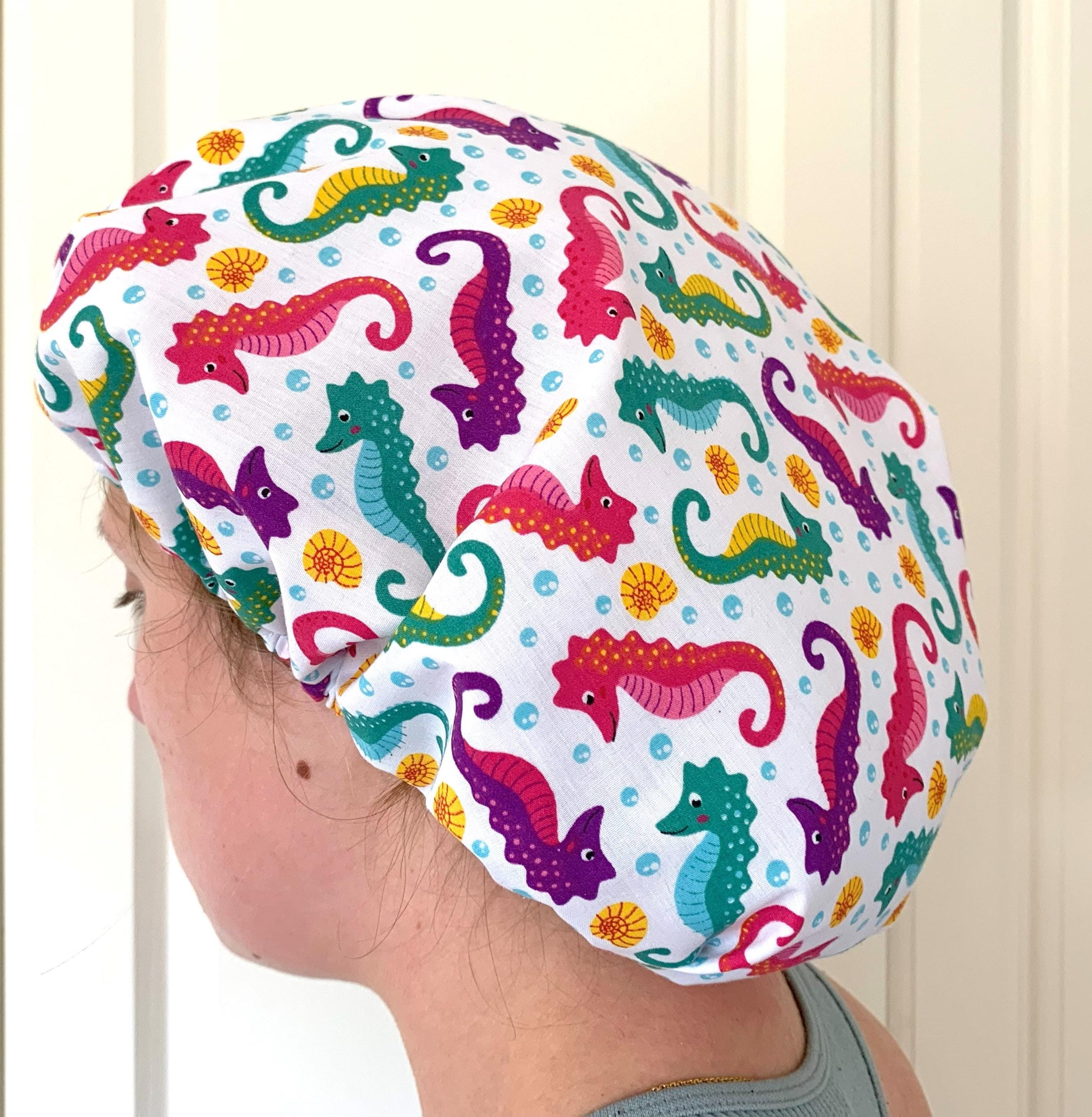 Badekappe Mit Lustigem Muster – Polyester/Spandex, 25x20 Cm, Für Erwachsene & Jugendliche