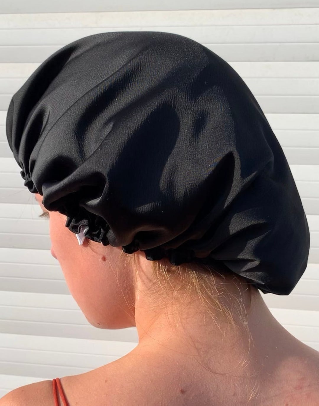 black-shower-cap-waterproof-shower-cap-top-quality-duchess-satin