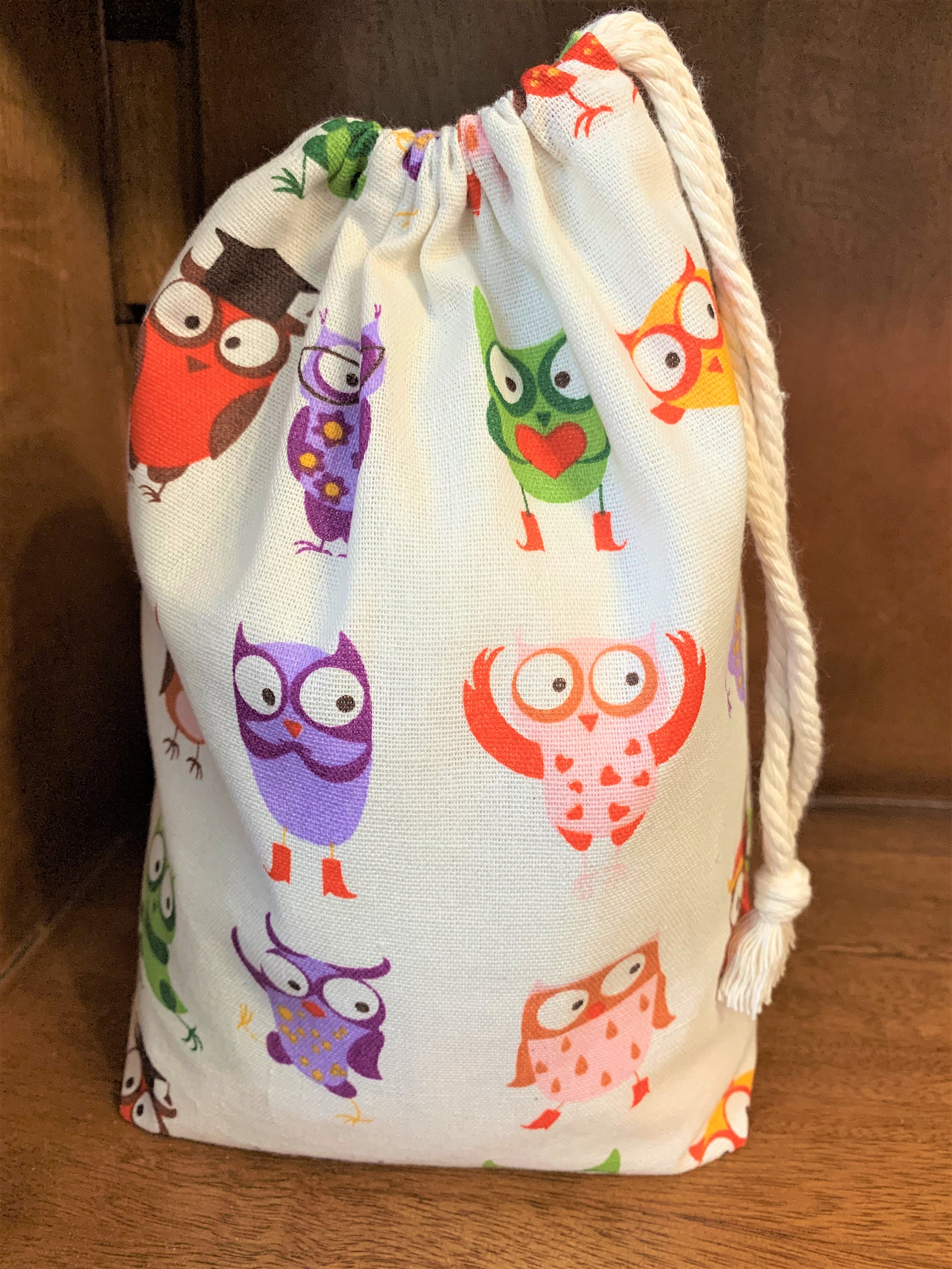Waterproof Drawstring Toiletry Bag Waterproof Wash Bag Owl Etsy