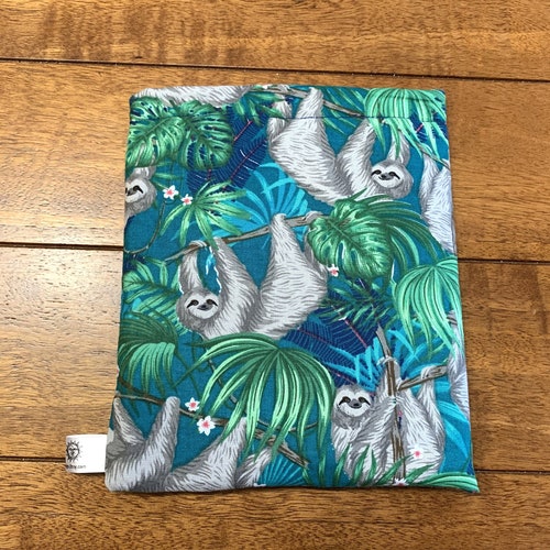 Funda Sloth Kindle Paperwhite, Funda Kobo Libra, Funda de libro, Funda de lector electrónico, Funda de tableta, Funda de manga Kindle, Acolchada, Forrada, Cierre magnético