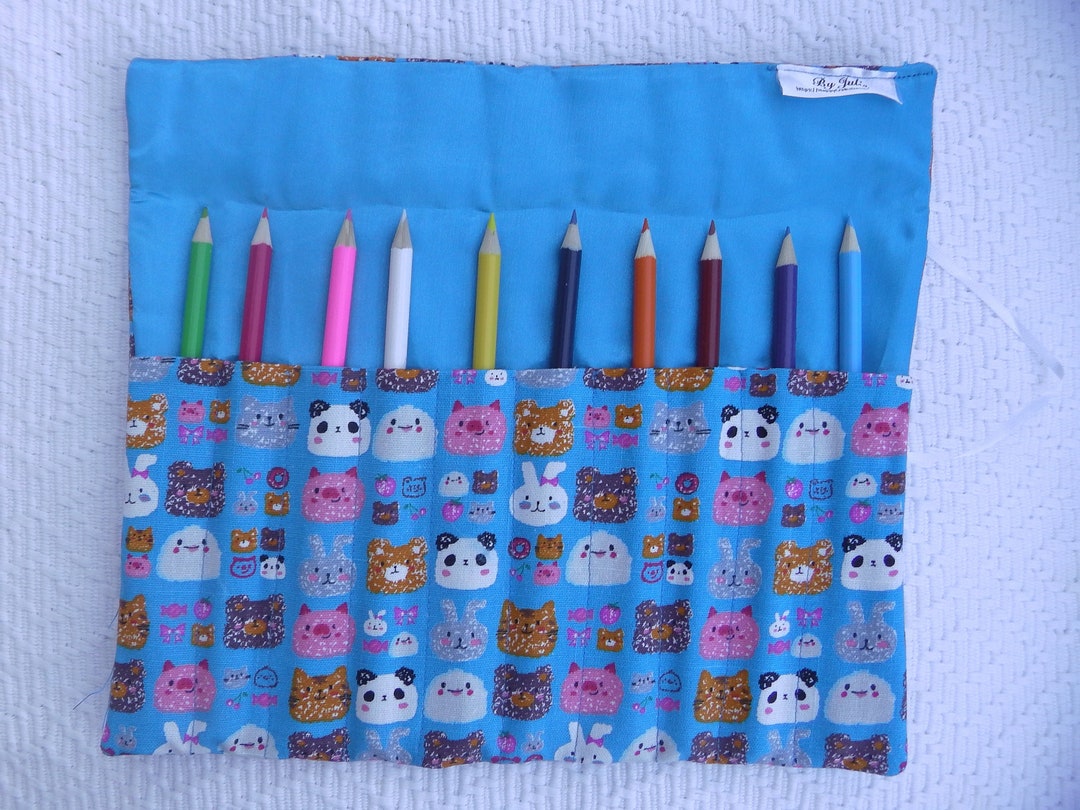 Pencil Case Roll Up, Roll up Pencil Case, Pencil Case, Pencil Case Wrap