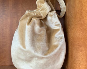 Japanische Knoten Samt Tasche: Abend Wristlet