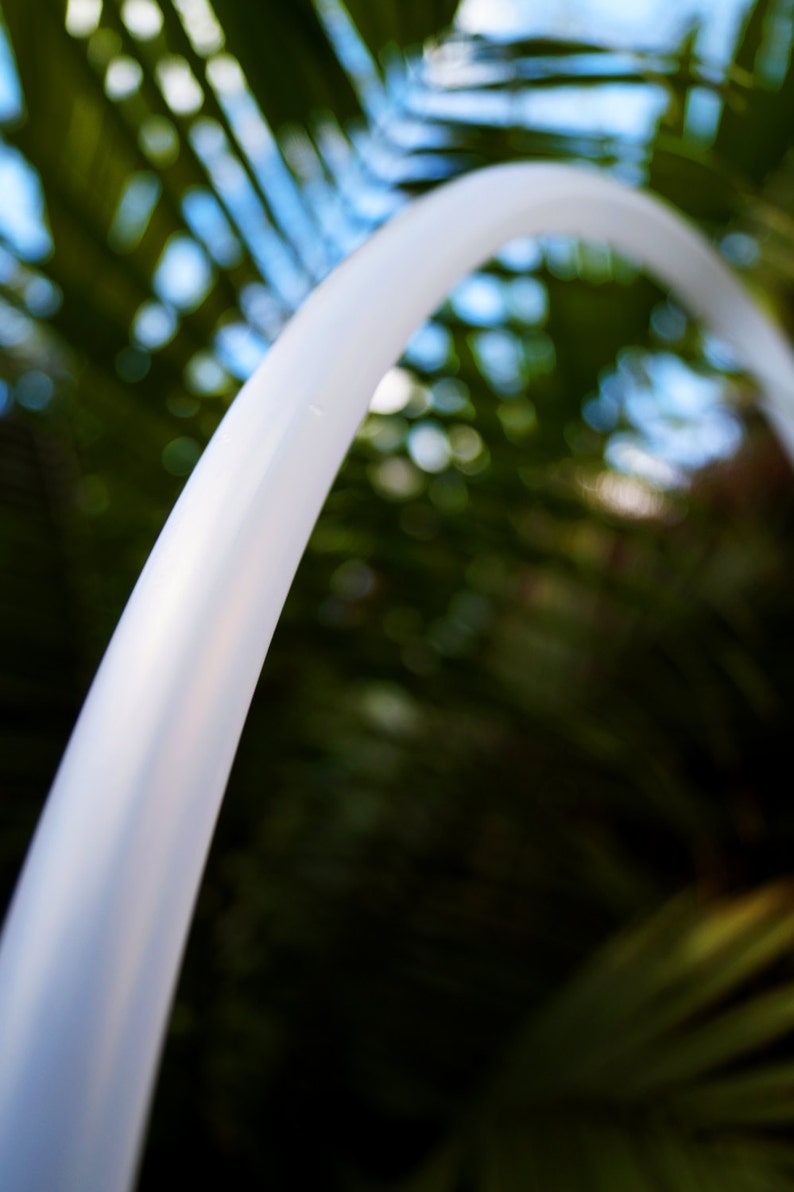 Clear Natural Polypro Hula Hoop