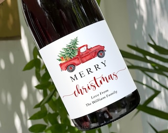 Christmas Wine Label Funny Holiday wine label Christmas Party Decorations Christmas Party Holiday Gift Christmas Gift Ideas Holiday Label