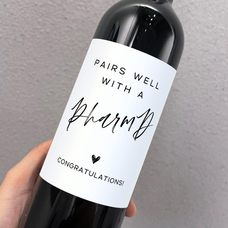 Pharmacy Label Graduation - Etsy
