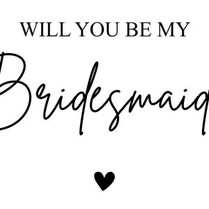 Bridesmaid Proposal Mini Champagne Label, Maid of Honor Gifts, Will you be my Bridesmaid, Bridesmaid Wine Label, Bridesmaid Proposal Box image 5
