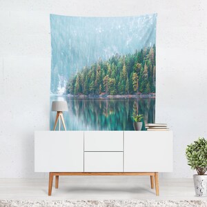 Forest Tapestry | Wall Tapestry | Wall Hanging | Nature Tapestry | Large Wall Art | Nature Backdrop | Dorm Decor | Home Decor
