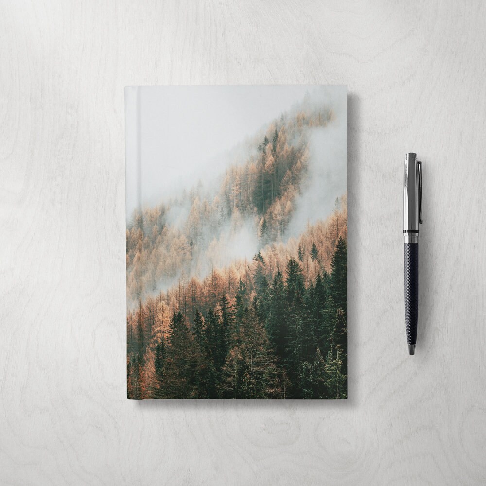Tree Journal Tree Notebook Hardcover Journal Hardcover Etsy