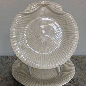 Pair of Fitz & Floyd Shell Plates