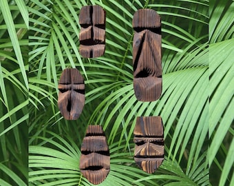 Maschera Tiki moderna, tiki, maschera tiki, arredamento tiki, tiki moderno, arte tiki, tiki bar, tempo tiki, tiki in legno, tiki