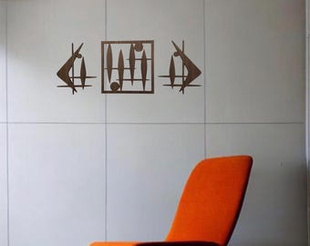 MCM Wood Wall Decor Set da 3 pezzi, mcm, mid-century modern, mcm decor, mcm wall art, boomerang, atomic, atomic wall art, atomic decor